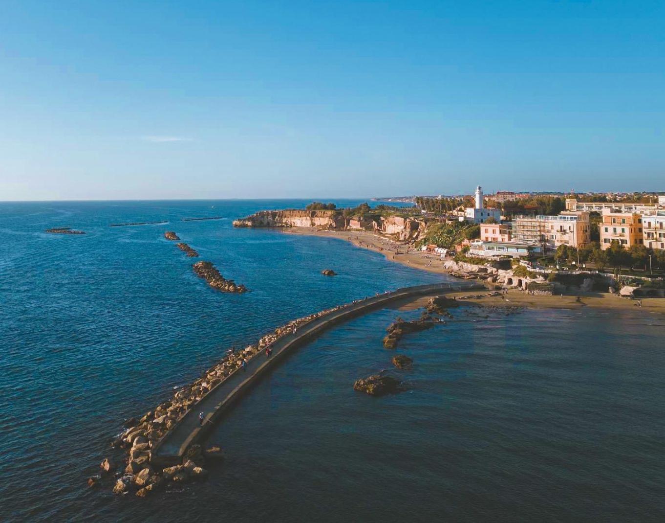 Kesya Seaview Apartment - Attico - 50Mt Dal Mare Anzio Exterior foto